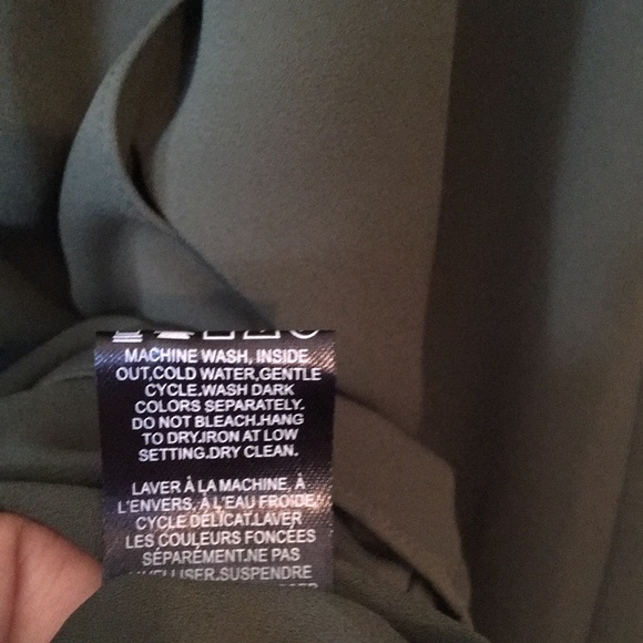 EUC RW&CO Asymmetrical V-Neck Shift Dress - Picture 6 of 7